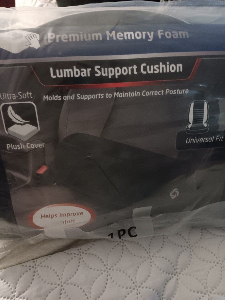New Lumbar Support Cushion  Adjustable Seat Strap