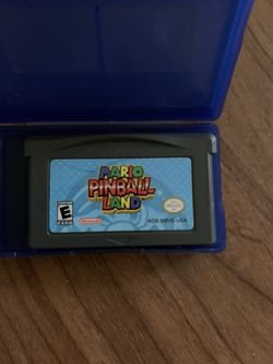 GBA Mario Pinball Land
