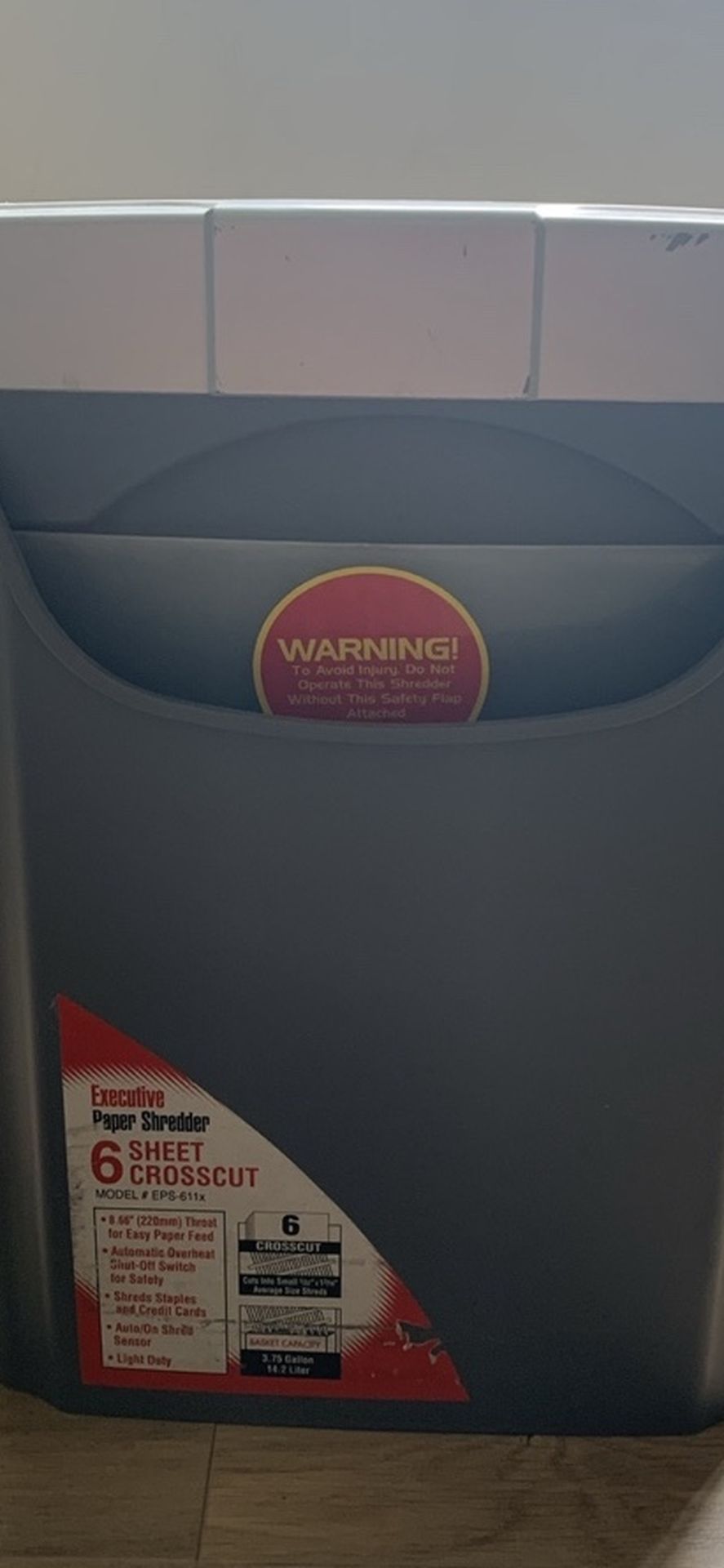 executive machines eps-611x paper shredder