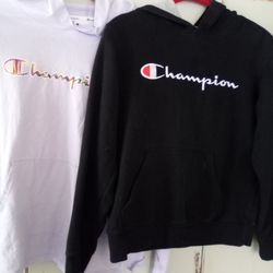 2 Champion Sweatshirt Hoodies Medium