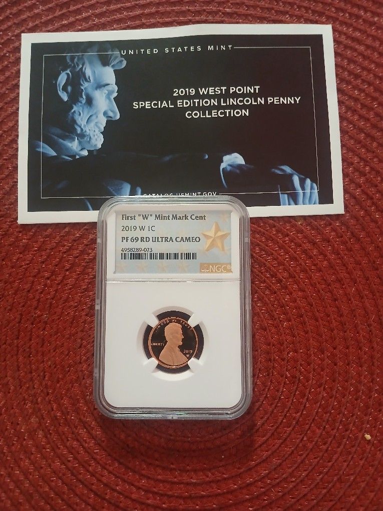 2019-W Lincoln Penny Graded PR69