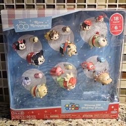 New Disney 100  TSUM TSUM Holiday Pack Retro Reimagined