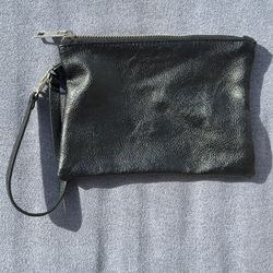 Small Leather Black Bag 