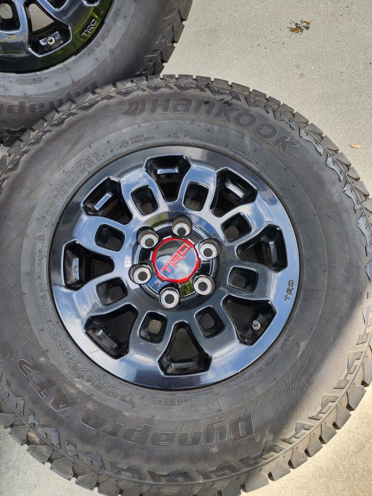 16" TOYOTA TACOMA TRD PRO WHEELS RIMS TIRES TUNDRA SEQUOIA 4RUNNER