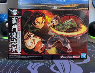 Bandai Demon Slayer Kamado Tanjiro Hinokami Kagura Plastic Model Kit