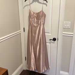 Blush Pink Wedding Guest Dress Size Large