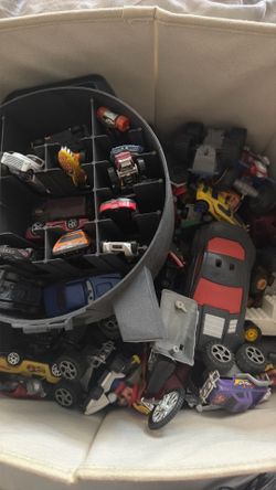 Tons of toy cars