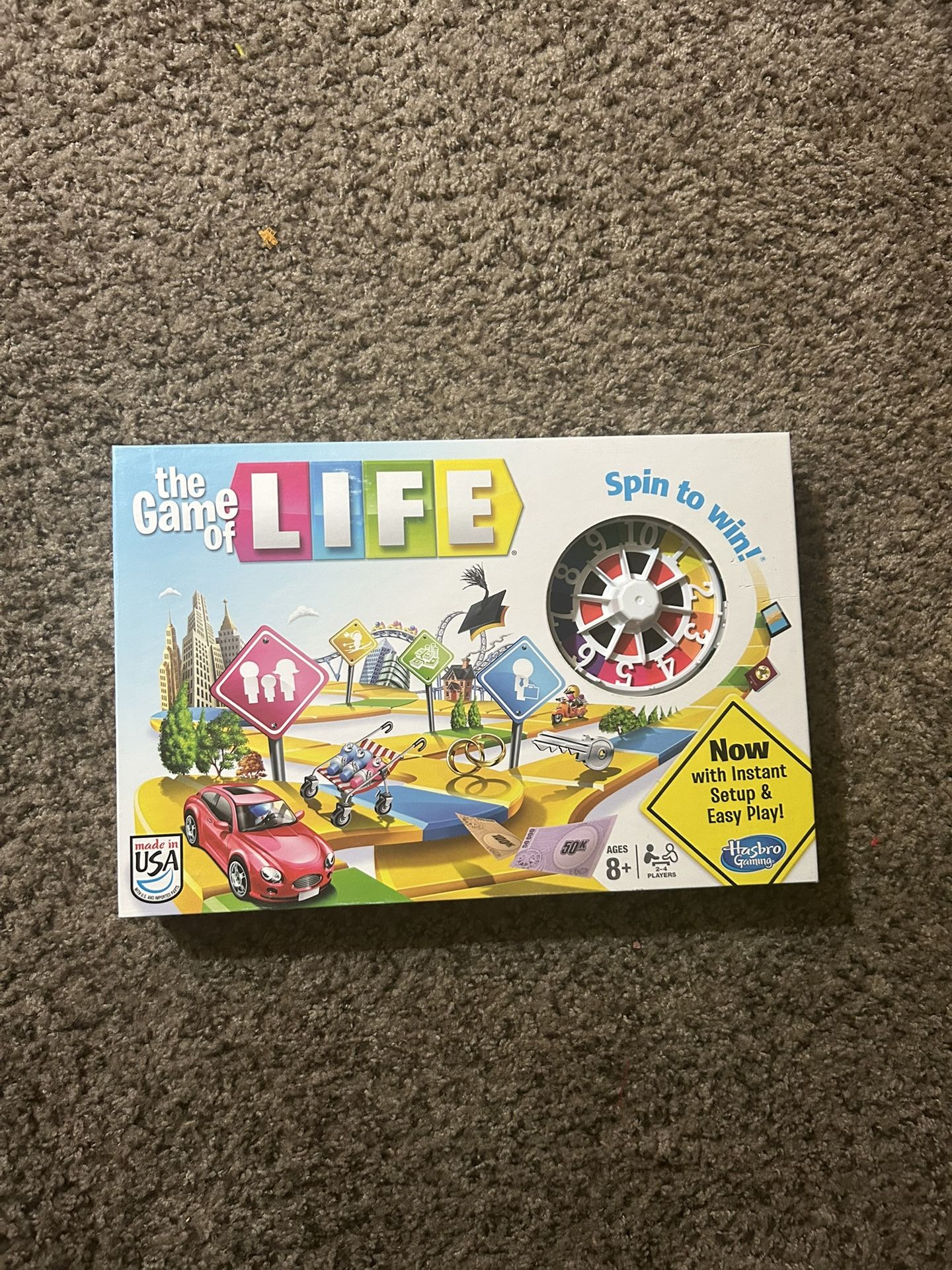 Hasbro Gaming The Game of Life Board Game, Family Games for Kids Ages 8+