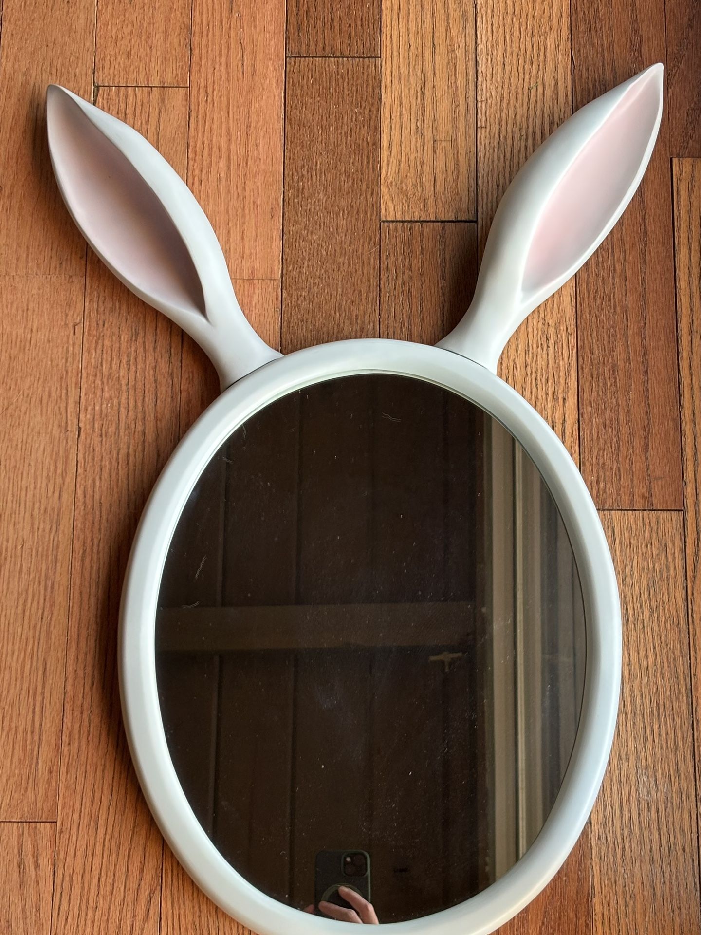Bunny Rabbit Mirror Land of Nod Crate and Barrel Kids Nursery Playroom