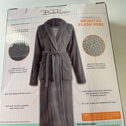 Therapeutic Weighted Plush Robe-Bella Russo