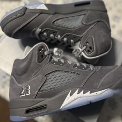 jordan 5 wolf grey 