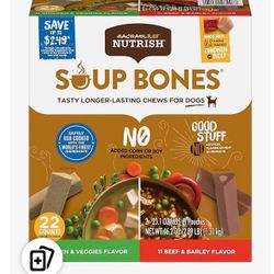 Rachael Ray Nourish Soup Bones For Dogs 