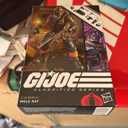 Cobra Mole Rat G.I. Joe Classified Series #94  Action Figure Hasbro