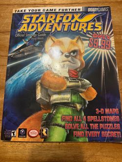 Star Fox Adventures BradyGames Official Strategy Guide