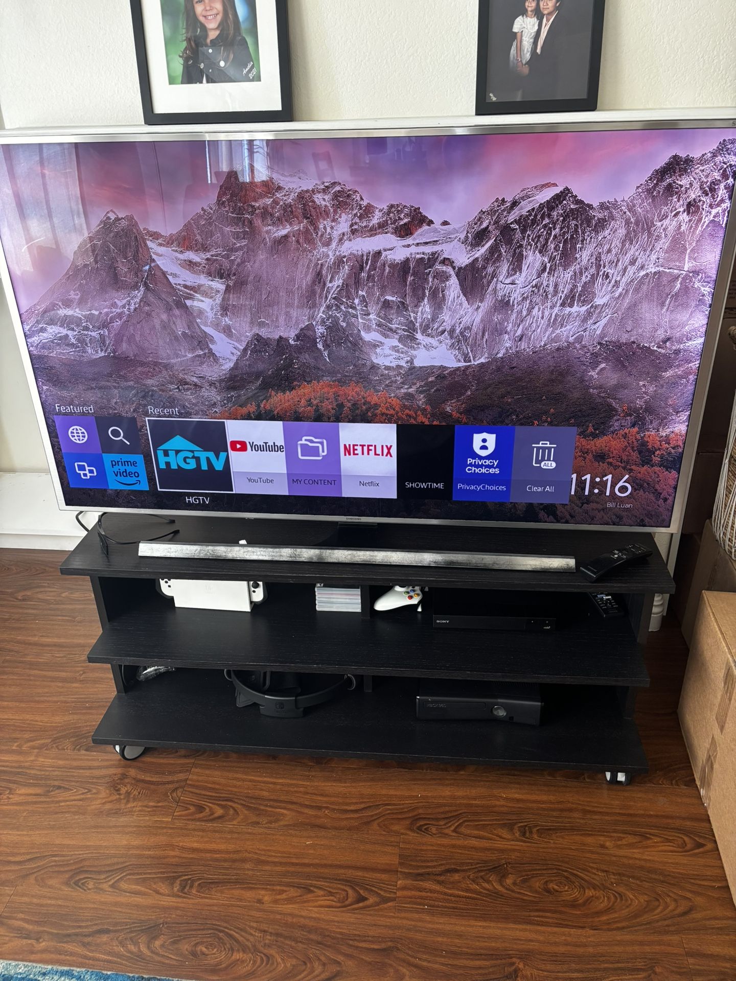 Samsung 55” Lcd 3D Tv