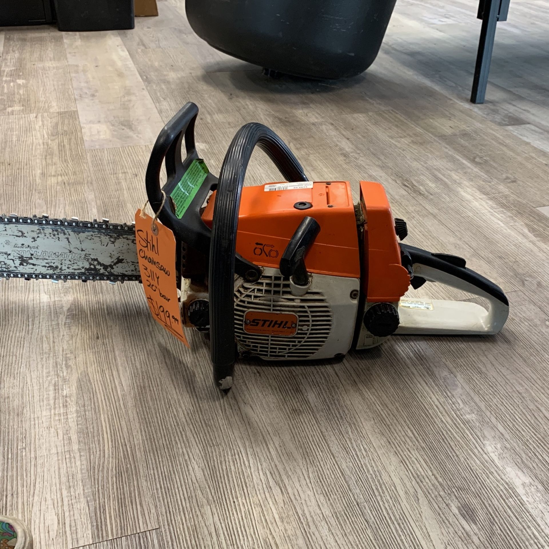 Stihl 311Y 20 Inch Bar Gas Powered Chainsaw