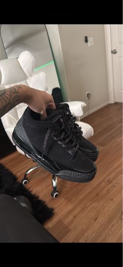 Black cat 3s size 9 brand new