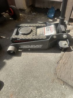 Powerbuilt 4000 Lb Triple Lift Floor Jack