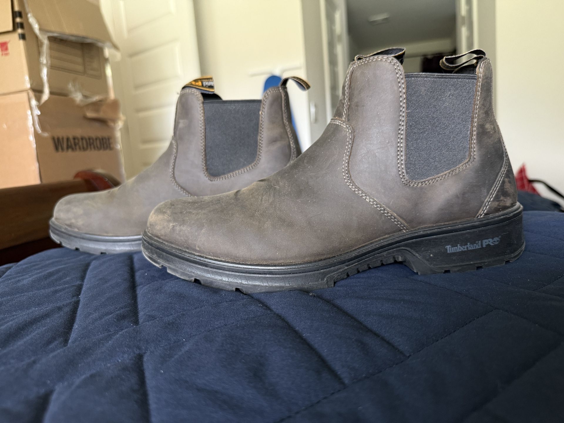 Timberland composite-toe slip-on Work Boots