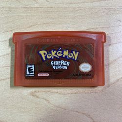 Pokémon Fire red Repro GBA Cart