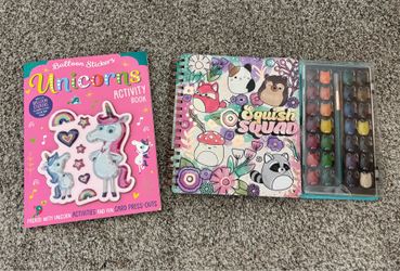 Girls Painting/Activity Books