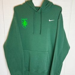 Nike LSC Club Men’s Hoodie Sportswear Club Green Graphic Pullover XL 26”x28”