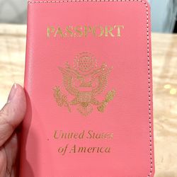 United States of America Leather Passport Cover