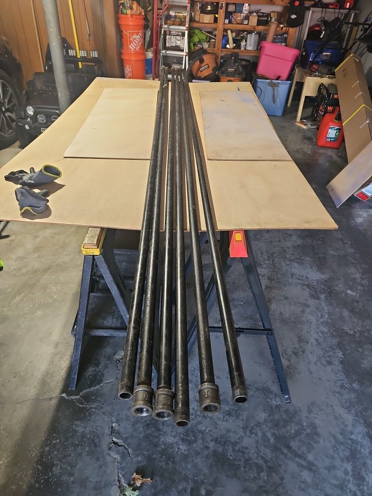 3/4 Black Pipe