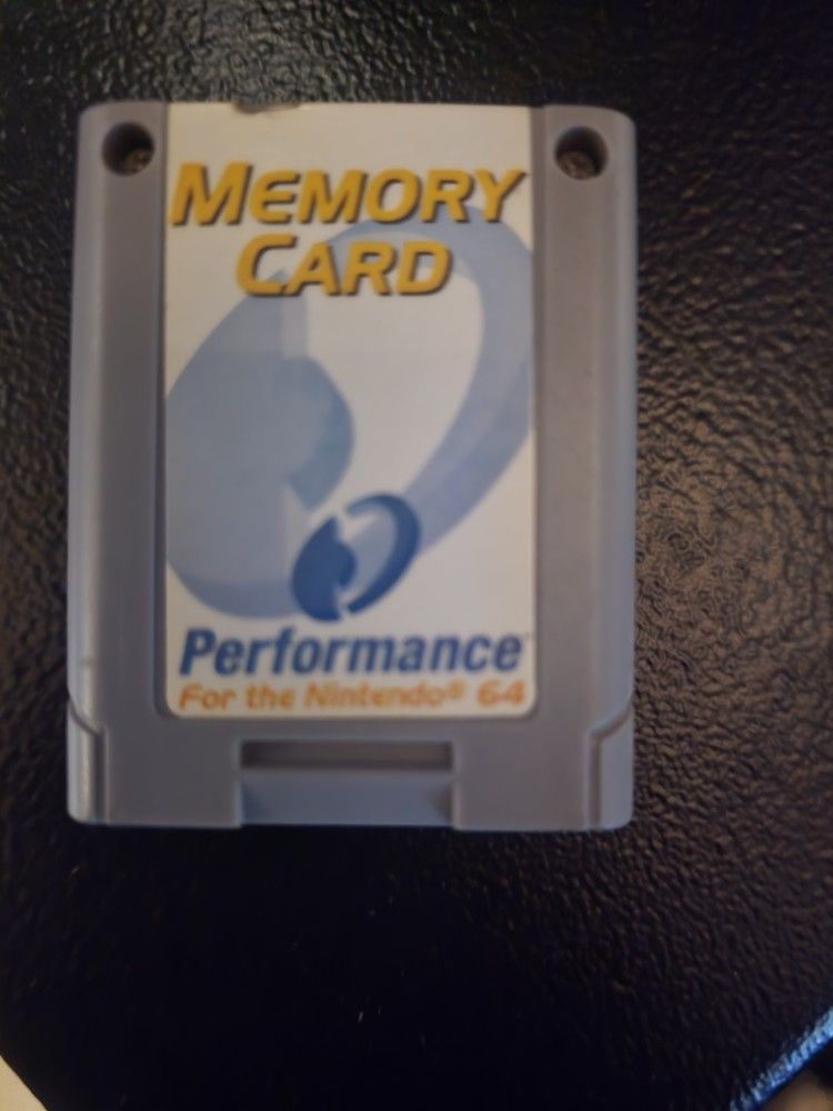 Nintendo 64 Memory Card