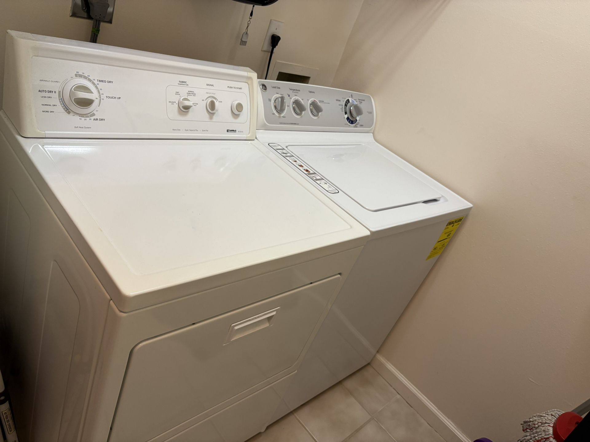 Washer And Dryer