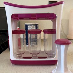 Free baby food station!