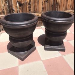 New Flower Pots Made Out Of Cement Perfect Gift 💝 