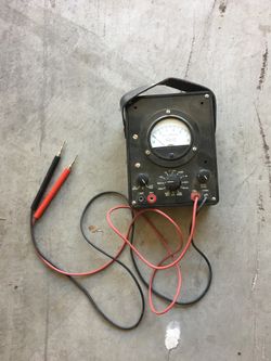 Triplet milliamperes meter 1962