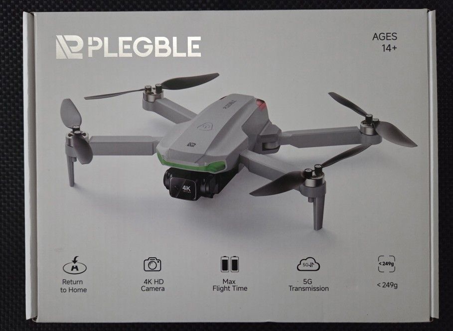 PLEGBLE PL-710 Drone With 4K Camera - GPS - Screen Controller