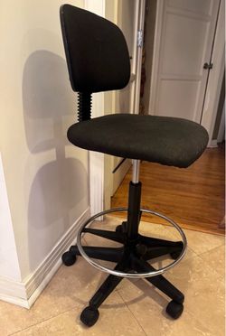 Black Armless  office Chair!!!!