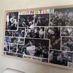 Turnstile Frame Poster 37 X 25 