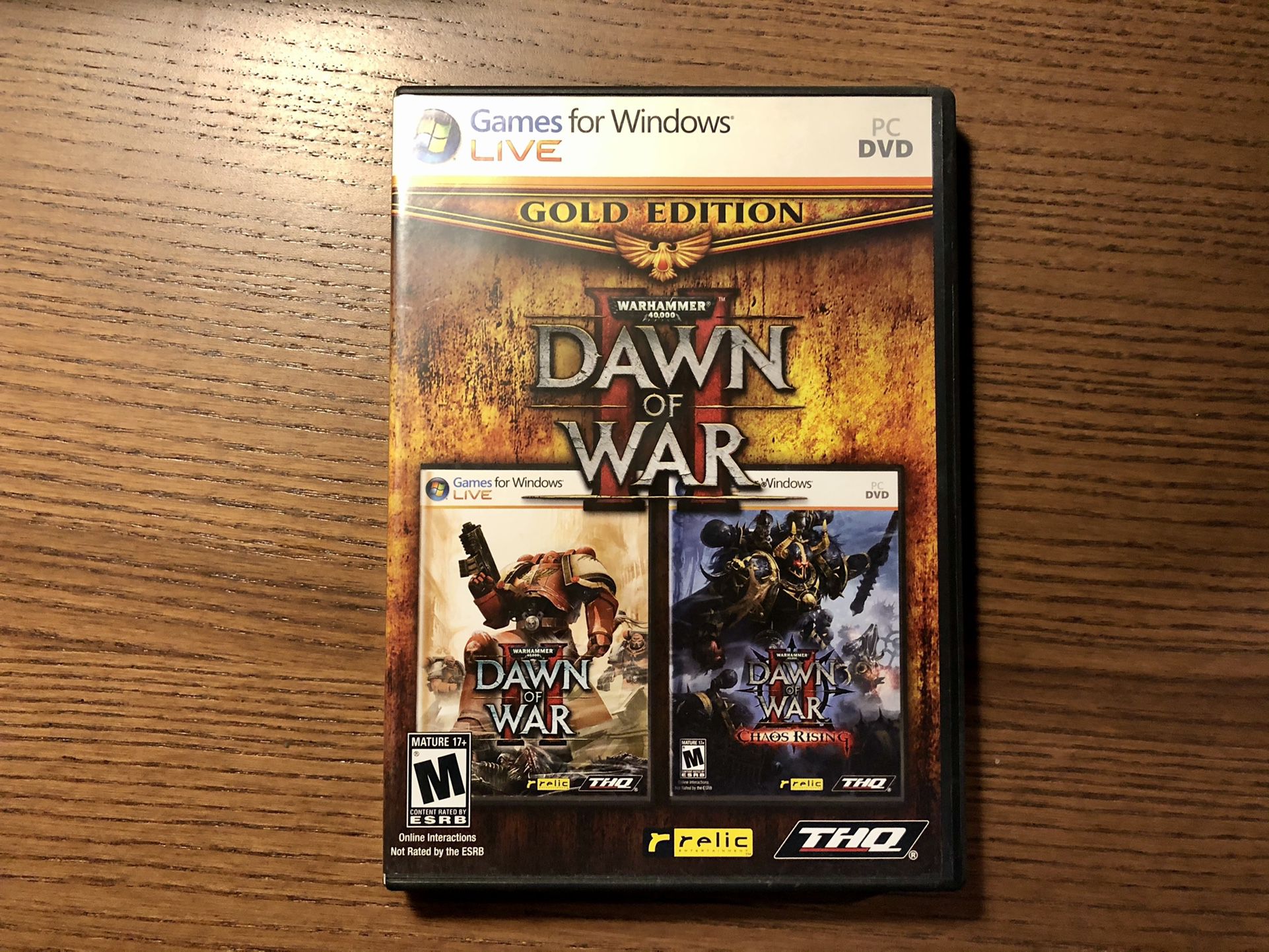 Warhammer 40,000: Dawn Of War II Chaos Rising Gold Edition PC