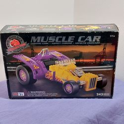 Mega Bloks Muscle Car 9704 Pro Builder Collector Series 245 Pieces