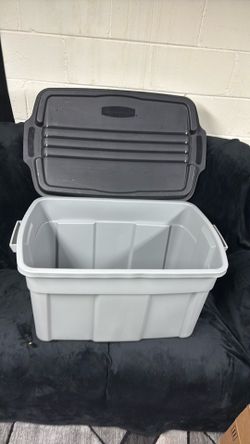 Extra large storage tote.