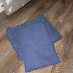 Dark blue bed sheets