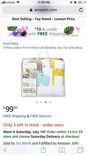 New Koala Baby Safari Crib Bedding Set For Sale In Hialeah Fl