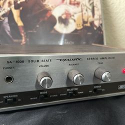 70’s Solid State Stereo Amplifier 