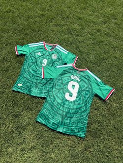 México Jersey/Camiseta #9 Raúl (Player Version/Version De Jugador)