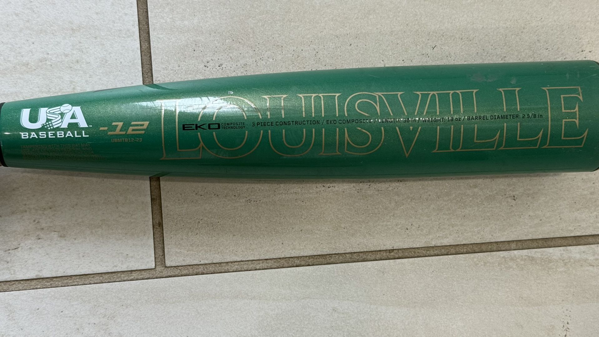 Louisville Slugger USA 30in Drop 12 (practically New)