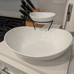Chip And Dip Bowl Set