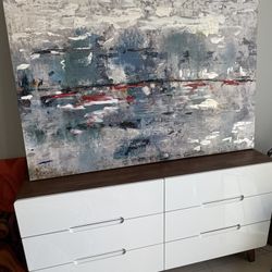 Large Canvas Frame Light Weight Measurements On The Pictures 