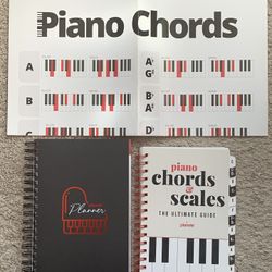 Pianote Planner With Piano Chords & Scales Book