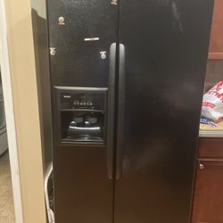 Black Refrigerator  
