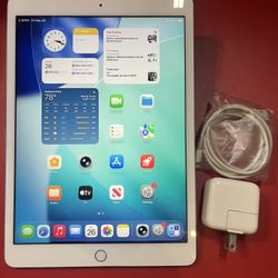 Apple iPad 8th Gen 128GB WiFi 10.2” iPad—Silver iOS 26 complete