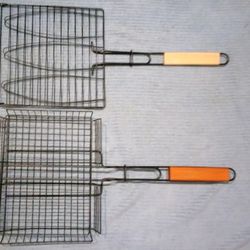Cooking Racks, Outdoor Cooking Baskets  Ceramic Coated 